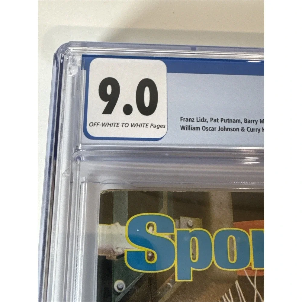 Sports Illustrated Patrick Ewing Georgetown March 19 1984 CGC Graded 9.0